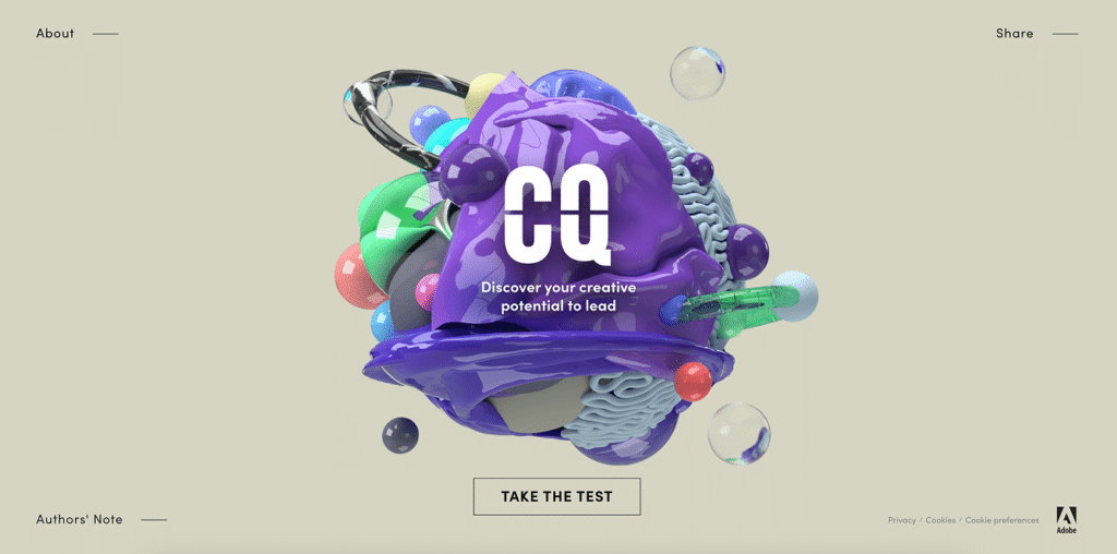 Adobe Creativity Quotient (CQ)